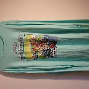 Super Mario Cart T-shirt. Long sleeve